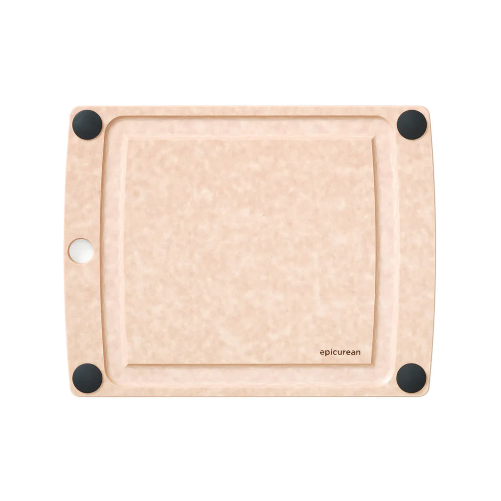 Epicurean All-in-One Series Cutting Board, Natural/Black feet, Multiple Sizes