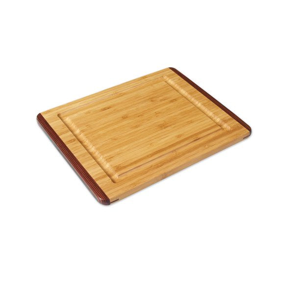 Island Bamboo Rainbow Cutting Board, 14” x 11” x 5/8”