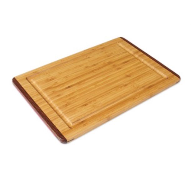 Island Bamboo Rainbow Cutting Board, 18” x 12” x 5/8”